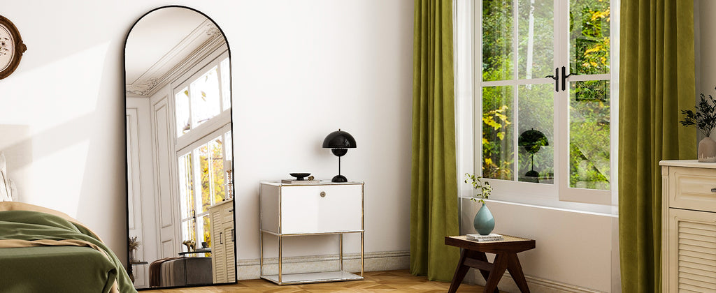 Arvella Modern Arch Full-Length Mirror