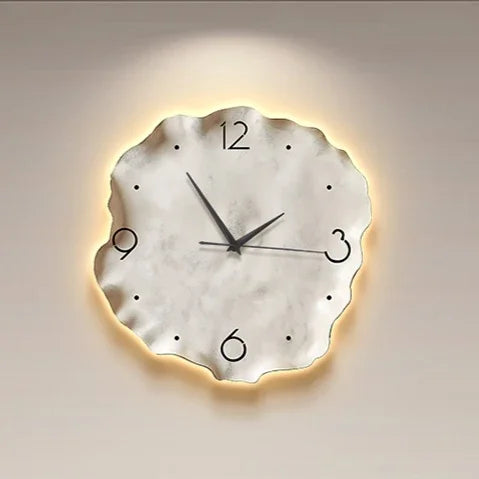Modern 3D LED Wall Clock – Luxury Decorative Silent Clock for Living Room