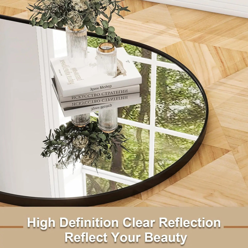 Arvella Modern Arch Full-Length Mirror