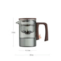 Magnetic Tea Infuser Glass Teapot – One Click Separation